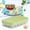 Green, variant on XYRSRUW Ice Cube Maker, 6 Hole Ice Cube Molding Tray, Easy-release Ice Tray with Cover, Flexible Ice Mold for Refreshing Beverages