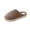 Coffee, variant on Coffee Slippers For Womens Closed Toe Warm Plush Lining Soft Flat Sole Comfortable Lightweight Non Slip Winter House Shoes For Daily Casual Wear Size 44