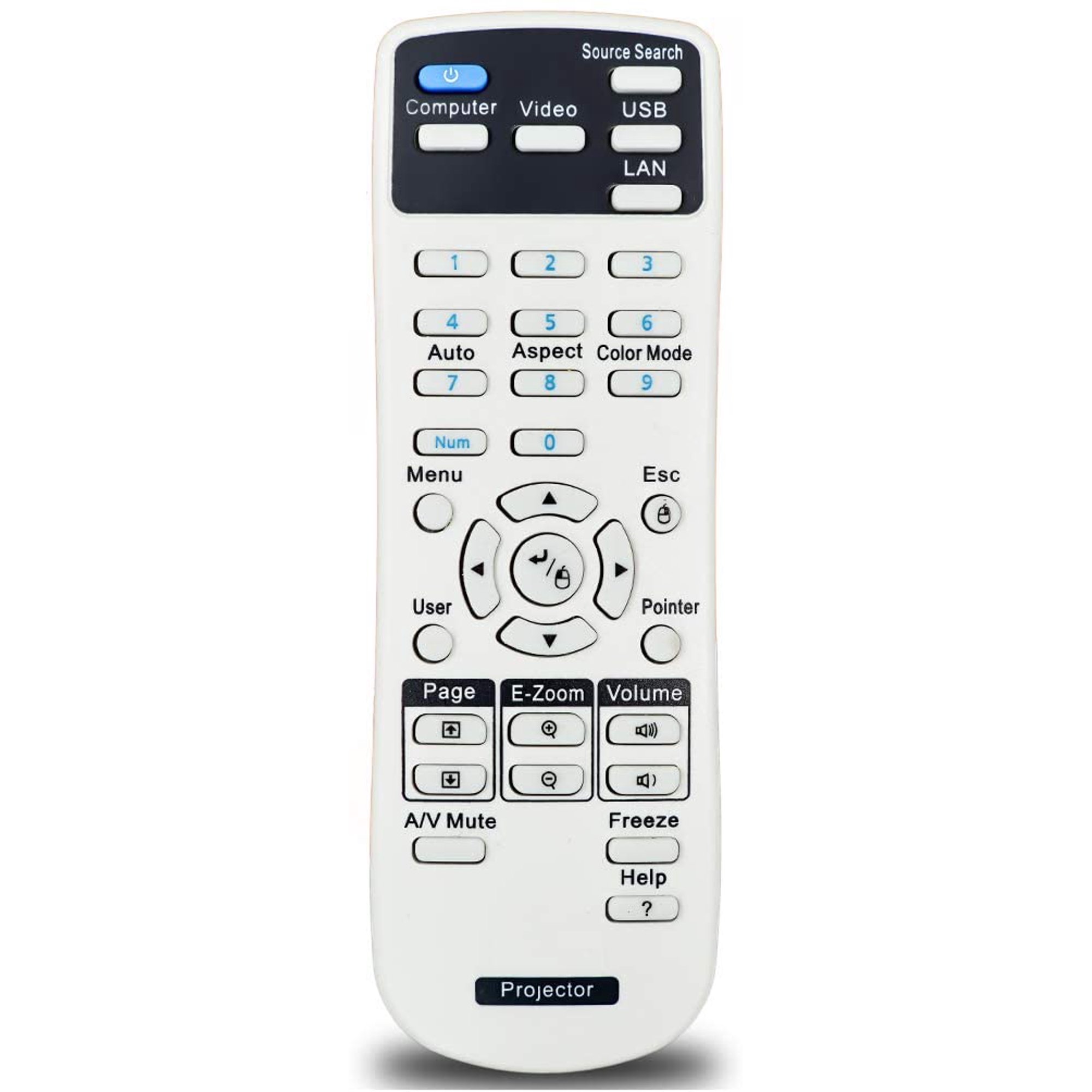 Finydr 1456641 Projector Remote Control for Epson EX21, EX30, EX31, EX50, EX51, EX71, PowerLite 400W/ 410W/ 78/822+/ 822P/ 83+/ 83C/ 83V+/ S6 | Walmart Canada Finydr 1456641 Projector Remote Control for Epson EX21, EX30, EX31, EX50, EX51, EX71, PowerLite 400W/ 410W/ 78/822+/ 822P/ 83+/ 83C/ 83V+/ S6 | Walmart Canada