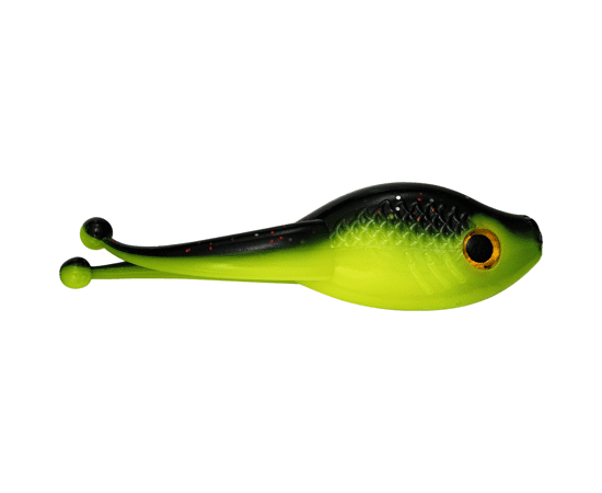 Mr. Crappie Scizzor Shad Body / Tuxedo Black