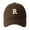 Brown, variant on Fashion Women's Brown Baseball Cap Adjustable Style For Everyday Wear And Outdoor Activities Pack Caps Retro Hat Keep Hammering Decal Day of The Hat Make Deep Again Hat Boy Baseball Hat Hat Running