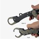 thumbnail image 2 of Black Fish Grip Grabber Keeper Lip Holder Alicates Cortador de línea de pesca multifuncional, 2 of 5