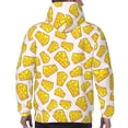 thumbnail image 7 of Sikiie Cheese Men's Hoodie, Essentials Hoodie, Sweatshirt, Pullover Hooded Sweatshirt for Men-X-Large, 7 of 7