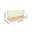 thumbnail image 5 of PLPPYFS Non Perforated Wall Shelves For Storage Hanging Baskets Bedroom Wall Partitions Wall Mounted Shelves, Wall Hanging Baskets, for Kitchen Coffee Bar Office Room Garage Storage Organization, 5 of 6