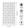 thumbnail image 2 of Fotbe Hand Drawn Turtle Pattern Premium Towels , (27.5x16in) Lightweight and Highly Absorbent Quick Drying Microfiber Towel, Perfect for Daily Use, 2 of 6