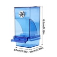 thumbnail image 4 of No Mess Bird Feeders, Automatic Parrot Feeder Cage Accessories, Transparenty Acrylic Parakeet Seed Container No-Spill Food Feeder Drinker for Small Birds Canary Cockatiel Finch, 4 of 8