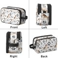 thumbnail image 2 of Toiletries Bag,Beagle Dog and Footprints Mens Womens Toiletry Bag Bathroom Bag,Waterproof Toiletry Travel Bag Dopp Kit Shaving Bag 11x6.3x5.1 Inch, 2 of 5