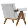 thumbnail image 4 of Modway Lyra Fabric Armchair in Light Gray Fabric, 4 of 9