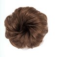 thumbnail image 2 of Women Fashion Hair Bun Wavy Curly Ponytail Hair Extensions Synthetic Chignons Hairpiece Scrunchies Wig Accessories, 2 of 5