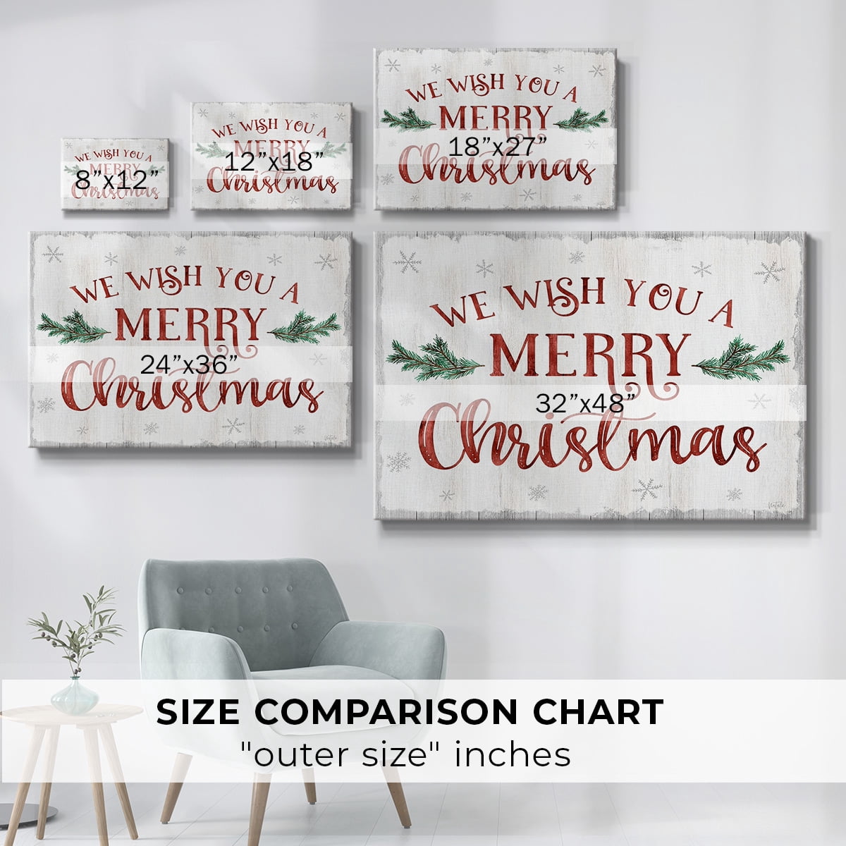 We Wish You- Gallery Wrapped Canvas