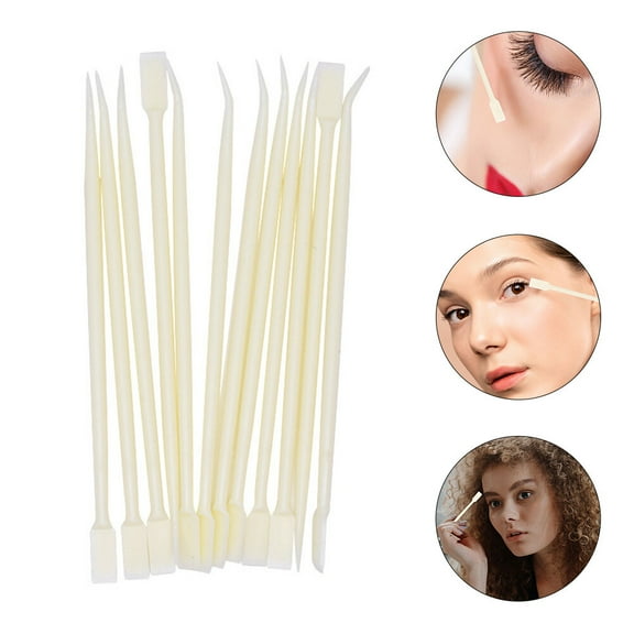 LOLIPPYY ABS Eyelash Lift Stick Beige for Professional Lash Lifting in Salons 50Pcs