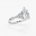 thumbnail image 2 of Ariana Jewel 1.6 Ct Pear Cut Diamond Infinity Promise Ring - Women's Engagement Wedding Ring - Lab-Created Simulated Diamond in 14K White Gold Plated - Perfect Gift for Proposals and Anniversaries, 2 of 2