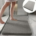 thumbnail image 1 of Boovnll Bathroom Rugs, 16x24" Absorbent Soft Solid Color Thicken Plush Bath Mat, Non-Slip Backing Quickly Drying for Bathroom, Kitchen, Floor, Pool, Toilet Mat, Bath Mats for Bathroom, 1 of 6