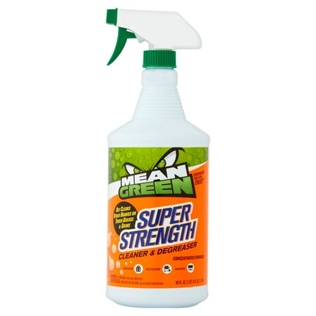 Mean Green Super Strength Cleaner & Degreaser, 40 fl (Best Green Bathroom Cleaner)