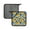 2PCS, variant on Xecao Blue Ocean Wave Sunflower for Silicone Trivet Mats - Heat Resistant Pot Holders, Multipurpose Non-Slip Hot Pads