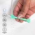 thumbnail image 5 of Oogiebear Baby Nose and Ear Cleaner – Newborn & Infant Dual Snot and Ear Wax Remover Tool for Congestion Relief and Hygiene, Mint Green, 5 of 9