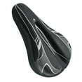 thumbnail image 1 of Bike Saddle Cover Road Bike Saddle Cover Cushion Soft with Drawstring Breathable Black, 1 of 9
