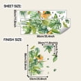 thumbnail image 6 of Bxaolu Tropical Palm Leaves Wall Decals - Nature Monstera Leaf Green Plants Wall Art Stickers for Living Room Sofa TV Background Decor, 05#Green, 6 of 7
