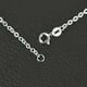 thumbnail image 3 of Moda S925 cadena cruzada de plata cadena larga para suéter con cadena joyería collar de plata brillante, 3 of 4