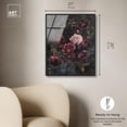 thumbnail image 5 of Vintage Dark Roses Framed High-Gloss Acrylic Glass Wall Art Gothic Art Prints by Art Remedy, Black Frame, 20 x 24, 5 of 7