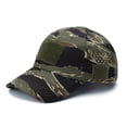 thumbnail image 2 of Tactical Baseball Cap with Laser Cut Mesh and Patch Panel for Outdoor Sports Adjustable Perfect for Daily Commuting Outdoor Sports Baseball Breathable Fishing, 2 of 7
