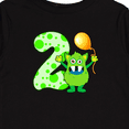 thumbnail image 4 of Inktastic 2nd Birthday Monster Boys or Girls Long Sleeve Toddler T-Shirt, 4 of 5