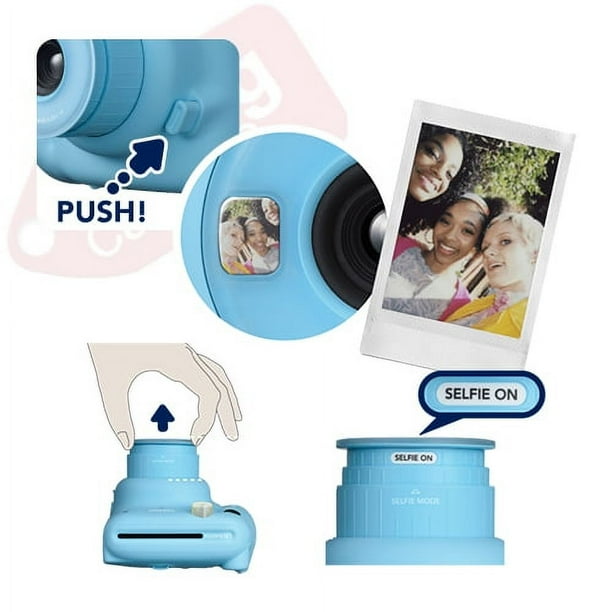 Fujifilm Instax Mini 11 Fuji Instant Film Camera Sky Blue + 40
