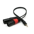 thumbnail image 2 of Divisor Estéreo de 3,5 Mm Sunnimix de 1/8 XLR, 2 of 8