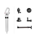 thumbnail image 4 of Pneumatic Toilet Plunger Air Drain Blaster Air Power Toilet Plunger Toilet Plunger Toilet High Pressure Cleaner Pneumatic Toilet Plunger High Pressure Balloon Sealing Air Drain, 4 of 7