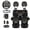 Black - Vintage Cat, variant on LedBack Flower Print Car Seat Cover Sets for Women Full Set High Back Seat Covers with Head Rest Covers Steering Wheel Cover Safety Belt Pads Car Rear View Mirror Protector Garbage Bag