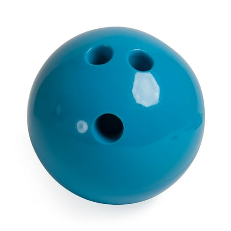 Champion Sports Rubberized Plastic Bowling Ball - 4 LB Blue