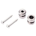 thumbnail image 4 of Xingzhi 1 Pair Guitar Non-slip Strap Lock Buttons Marvel Buckle Base Silver, 4 of 7