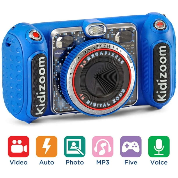 Vtech kidizoom duo 5.0 deluxe digital selfie camera with 2024 mp3 player and headphones