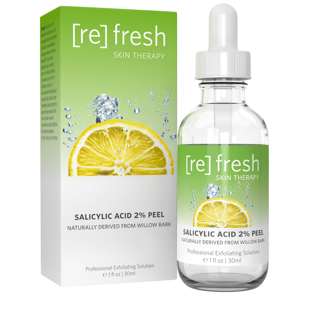 Refresh Skin Therapy Salicylic Acid 2 Daily Treatment for Oily,Acne