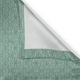 thumbnail image 4 of Ambesonne Green Valance Pack of 2, Vintage Victorian Ornate, 42"X18", Turquoise Seafoam, 4 of 5