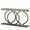 Grey, variant on Topcobe 55" Console Table, Narrow Entryway Sofa Table with Geometric Metal Frame, Modern Furniture for Indoor, White & Gold