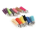 thumbnail image 4 of 12 Pieces/ Pack Velvet Tassel Charm Pendants for Bags Key Chains Necklace Earring DIY Jewelry Making Findings 4cm, 4 of 8