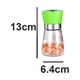 thumbnail image 2 of Salero y pimentero molinillo de pimienta de grosor ajustable para sal marina, especias, acero inoxidable Vhermosa Utensilios de Cocina, 2 of 5