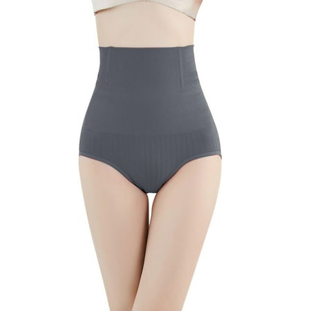 GZWYHT Hipster Panties Clearance High Waisted Underwear Women High Waisted Cotton Seamless Hip Lift Underwear Briefs Womens Underwear Panties for Women Seamless Underwear Grey L
