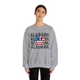 thumbnail image 3 of Alabama AL Moving Vacation Sweatshirt, Gifts, Crewneck, 3 of 7