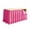 Hot Pink, variant on 75x180cm Black Pleated Ruffled Teacher Desk Skirt Washable Table Cover For Back To School Classroom Kitchen Party Cabinet Decoration
