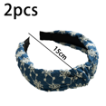 thumbnail image 2 of Diademas anudadas para diademas, diademas anchas para mujeres, aro para el cabello, nudo torcido, accesorios para el cabello de moda, 2 of 5