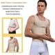 thumbnail image 4 of Para hombre adelgazante moldeador de cuerpo camisas de compresión de ginecomastia Control de barriga fajas cintura pecho Abs chaleco delgado corsé masculino, 4 of 5