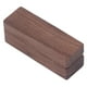 thumbnail image 4 of Caja de madera para anillos con 2 ranuras, carcasa magnética duradera de nogal pulida a mano, soporte para anillos de madera para joyería, 4 of 5