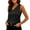 Black, variant on Women's Silk Satin Tank Tops V Neck Casual Sleeveless Business Work Blouses Dressy Summer Shirts Solid Color Tanks
