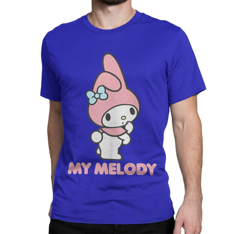 Men Women's T-Shirts My Melody Cartoon Creative Cotton Tees Short