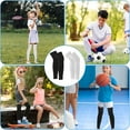 thumbnail image 6 of LinYooLi 2 Pairs Kids Leg Sleeves Youth Leg Sleeves Leg Compression Sleeve for Basketball Football Volleyball Youth Boys Girls, 6 of 7