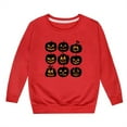 thumbnail image 3 of Chandail à Capuchon et Chandails en Molleton pour Filles, Imprimé Mignon d'Halloween, Chandail à Manches Longues Col Rond pour Tout-Petits, Enfants, Tenue Décontractée Confortable Automne Hiver, 3 of 3