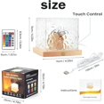 thumbnail image 7 of HIBIBUD Aurora Borealis Night Light Projector,16 Colors Ambient Wave Cube Lamp with Touch & Remote for Party Bedroom,Living Decoration, 7 of 7