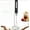 Black, variant on Black Handheld Milk Frother Wand for Coffee, Rechargeable Electric Whisk with 3 Heads 3 Speeds Drink Mixer Coffee Frother For Latte, Cappuccino, Hot Chocolate, Egg